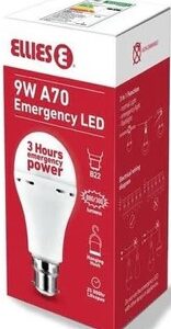 Ellies B22 9W A60 FLEM9WB22W Rechargeable Bulb