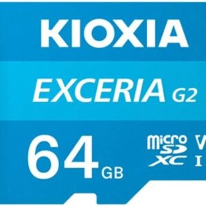 Kioxia Exceria G2 MicroSDXC 64GB Memory Card