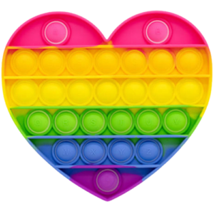 Sceedo Pop It Bubble Heart Fidget