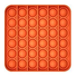 Sceedo Pop It Bubble Square Fidgt Orange Multi No Packaging