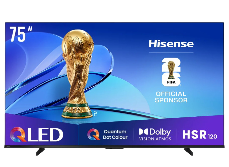 Hisense 75 Inch QLED 144Hz Smart LED TV