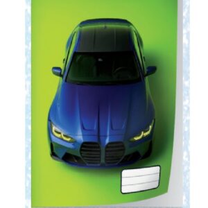 Marlin PreCut A4 Book Covers Blue BMW M3 5pack