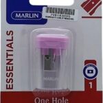MARLIN SHARPENER 1 HOLE W.CONTAINER PINK