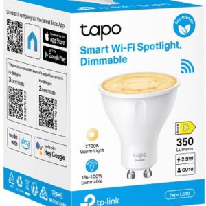 TP-Link Tapo L610 Smart Wi-Fi Dimmable Spotlight Bulb