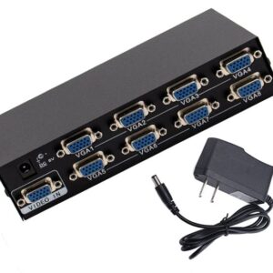 UniQue VGA 8 Port Splitter Adapter
