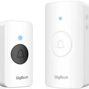 Digitech 100 Metres Wireless Doorbell White