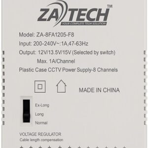 Securnix 8 Channels CCTV Power Supply Unit