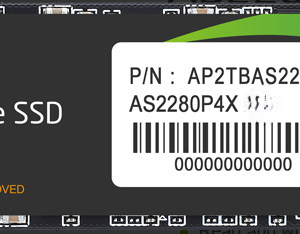 APACER 512GB PCI-E M.2 23280 SSD