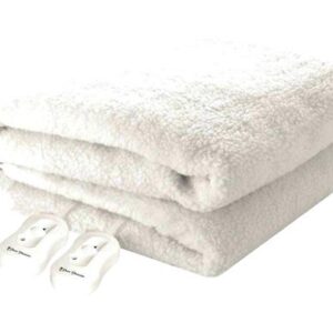 Pure Pleasure King Fullfit Sherpa Fleece Electric Blanket