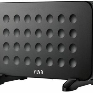 Alva 2000w  Electric Convection Black Heater