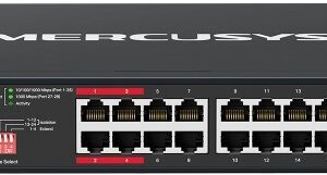 Mercusys 28 Port Gigabit Rackmount Switch With 24 Port PoE Plus