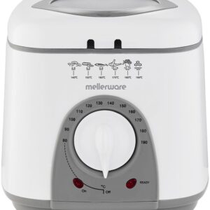 Mellerware Adjustable Temperature 1 Litre Plastic Deep Fryer