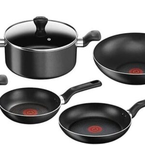 Tefal Super Cook 12pc Set Non Stick Pans