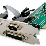 Unique PCI‑E 2x Serial & 1x Parallel multi combo card