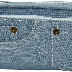 Brainware Blue Denim Pencil Case