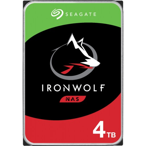 Seagate Ironwolf 4TB 3.5" Internal NAS Drives; SATA 6GB
