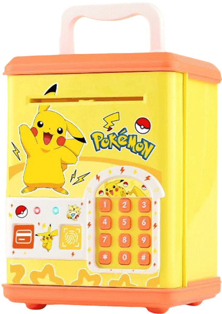 Casey Pokémon Go Inspired Electronic ATM Money Safe Box