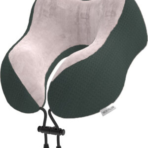 Casey U Shaped Large Travel Neck Pillow Green